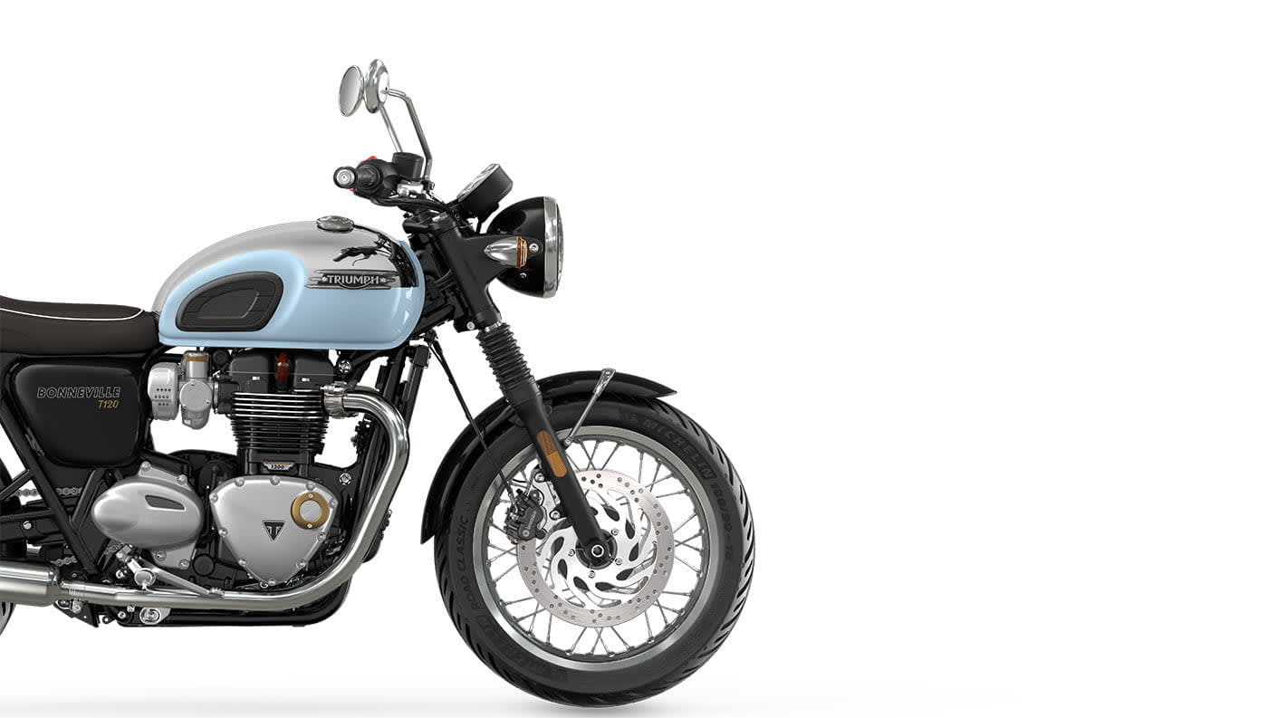 Bonneville T120 Chrome Edition For the Ride